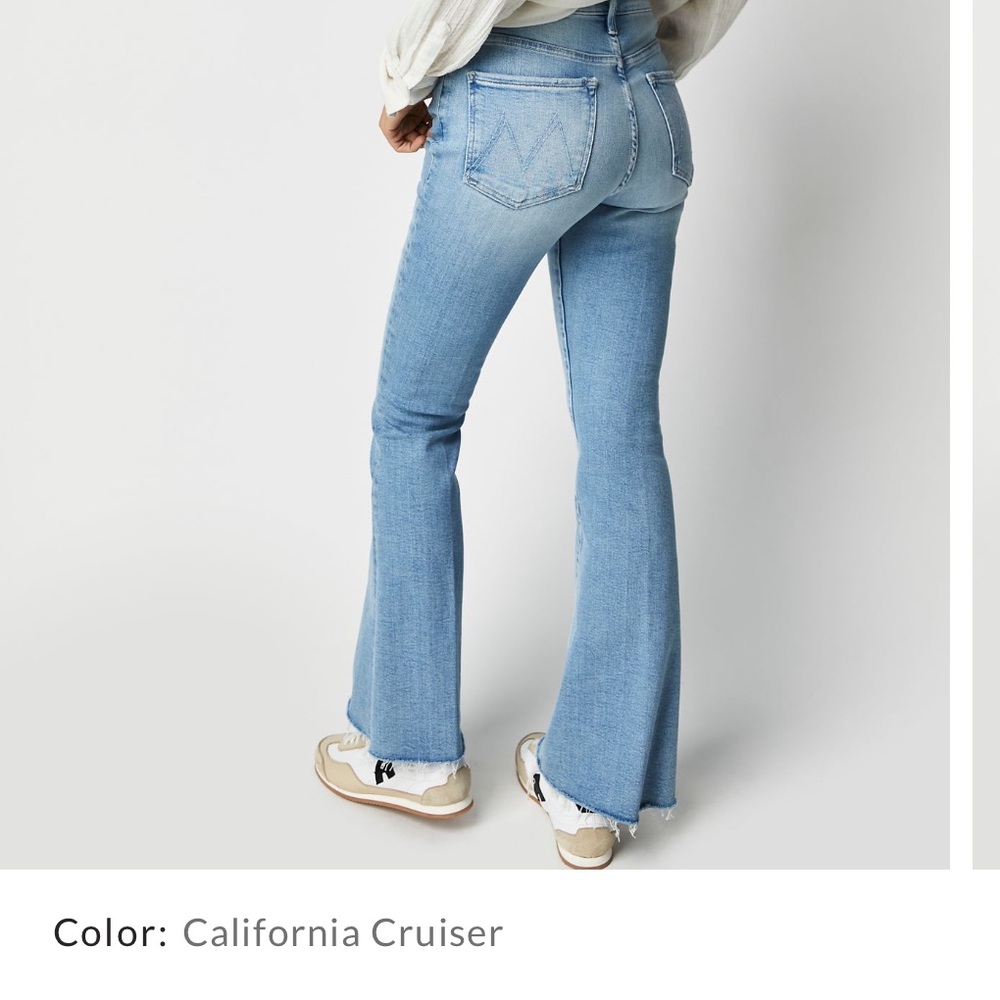 MOTHER The Weekender Frayed Flare Jean NWOT